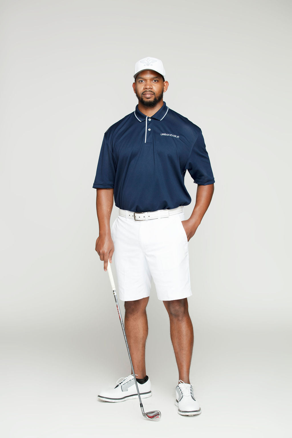 Men’s Eagle Dri-Mesh Polo With Tipped Collar and Piping