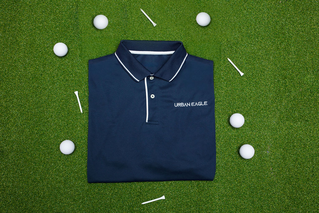 Men’s Eagle Dri-Mesh Polo With Tipped Collar and Piping