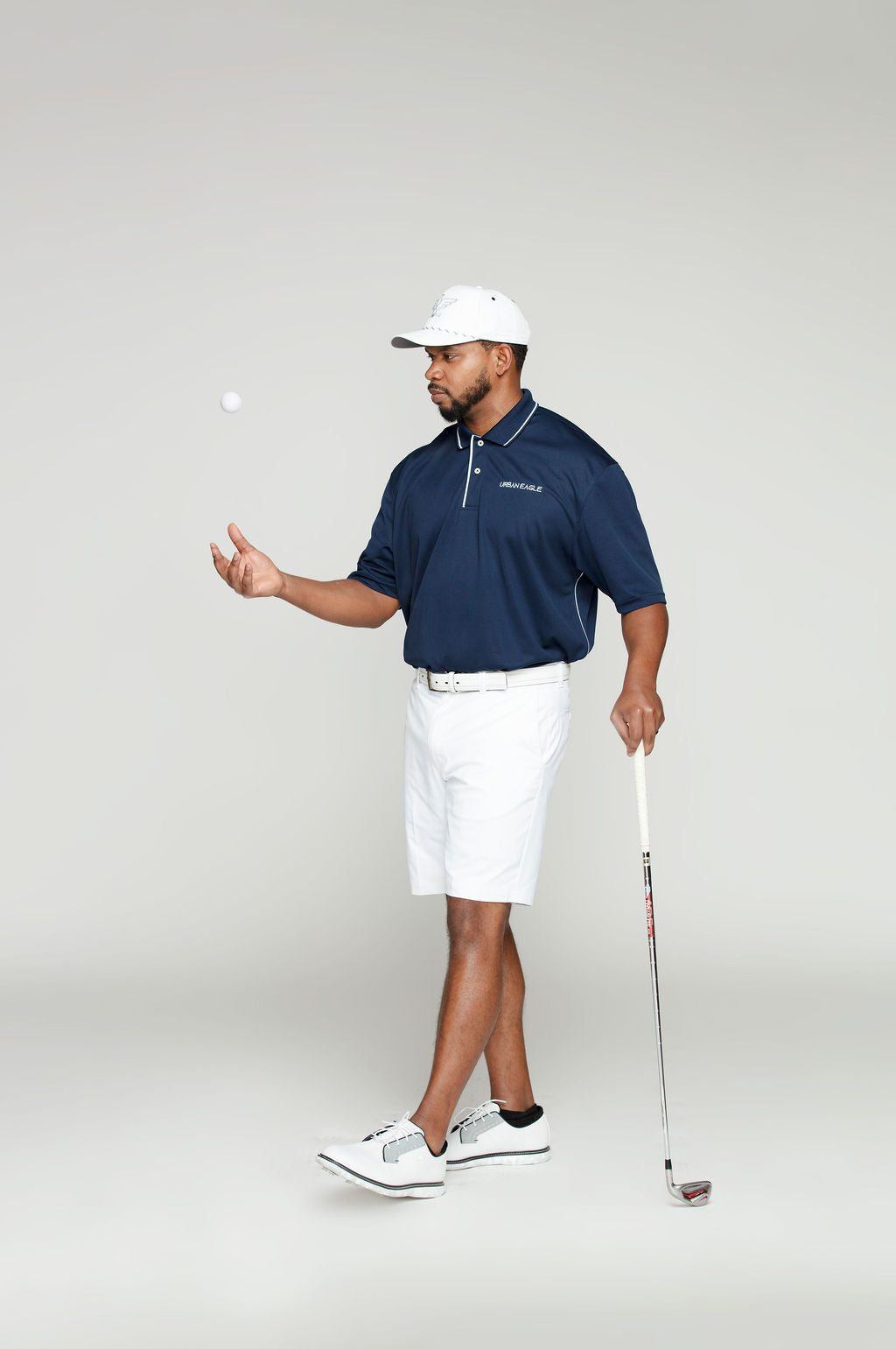 Men’s Eagle Dri-Mesh Polo With Tipped Collar and Piping