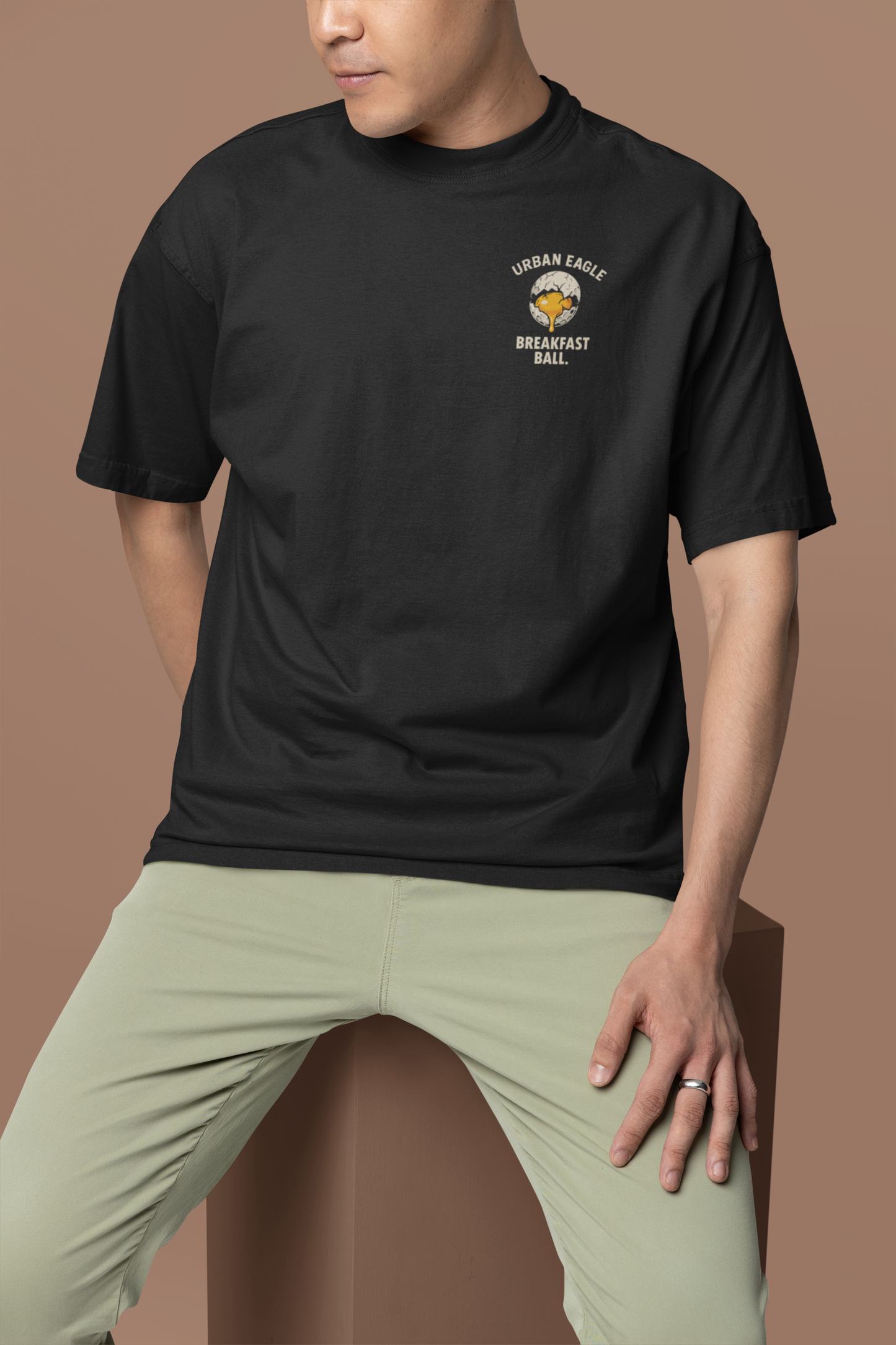 "Breakfast Ball" Oversized Tee